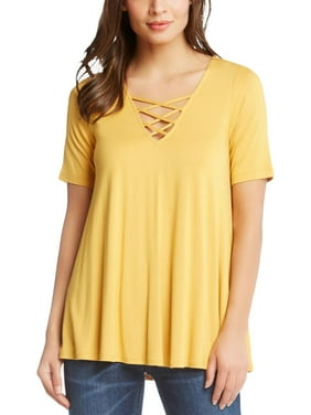 INC Womens Black Off-The-Shoulder Short Sleeves Pullover Top Blouse S BHFO 6082